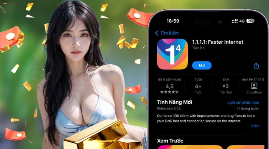 Hình ảnh quảng cáo của 66win hiển thị nền tảng và các lợi ích